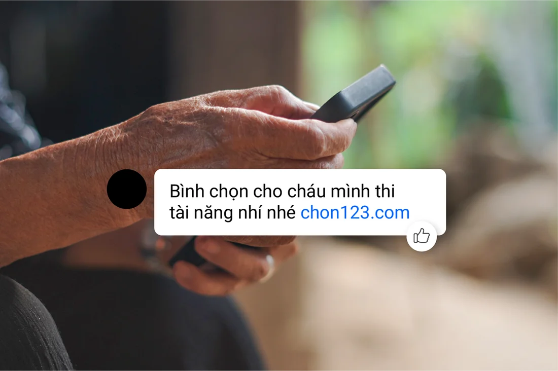 Nhờ bình chọn cuộc thi
