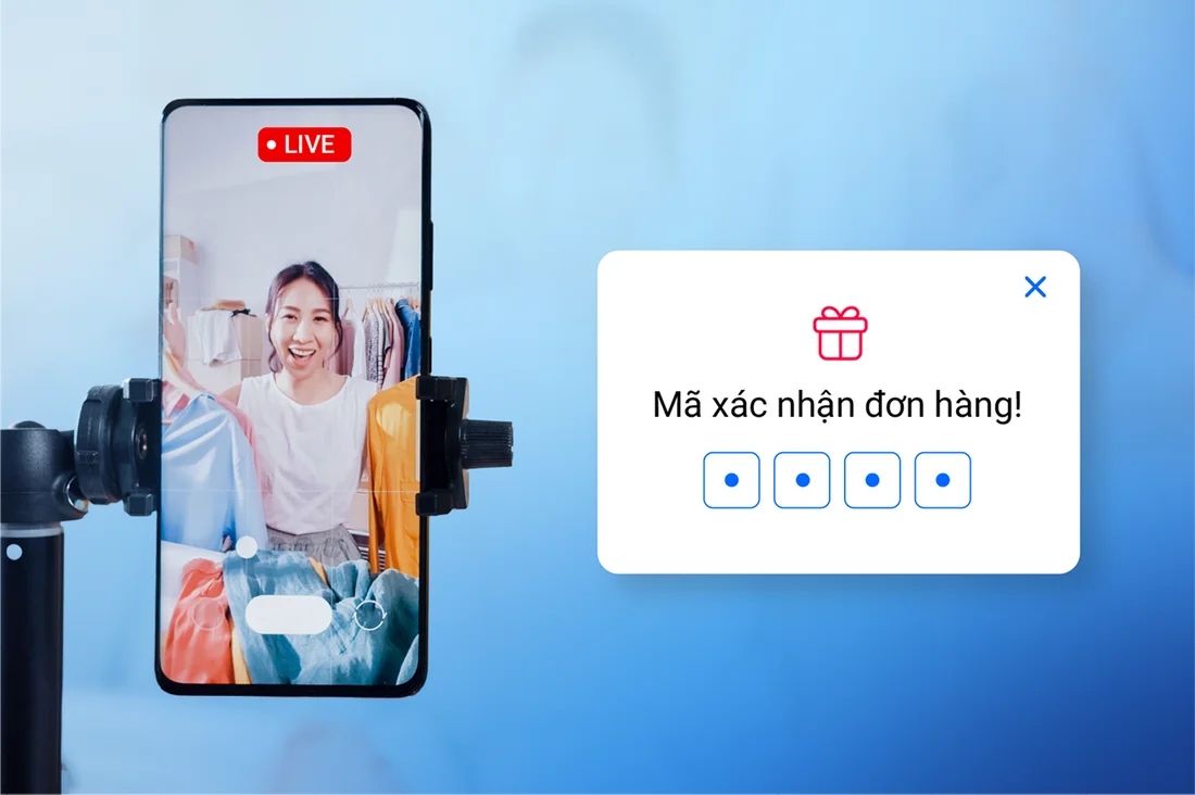 Livestream tặng quà, giảm giá